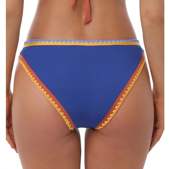 Lucky Brand Avila Hipster Cross Back Bikini Large NWT - Picture 13 of 15